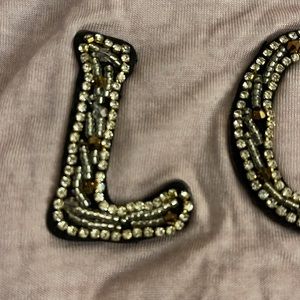 For The Republic light purple shirt with LOVE logo